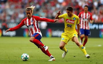 Griezmann y Jorge Frello Filho.