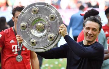 Bayern Munich's Croatian headcoach Niko Kovac