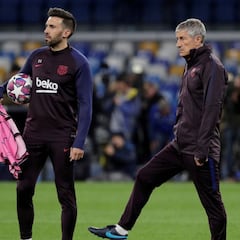 El argumento del Barça para no pagar el finiquito a Setién: "Al equipo lo dirigía su segundo..."