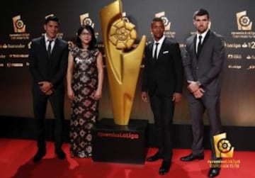 La alfombra roja y la entrega de los Premios de La Liga