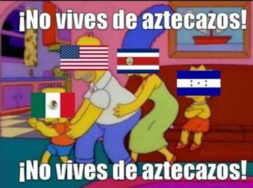 La última vez que ambas selecciones se habían visto las caras, los centroamericanos vencieron 2-1 a los Aztecas en el estadio Azteca.