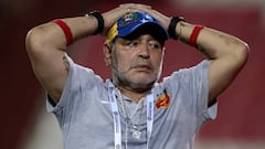 Maradona renuncia a su cargo de técnico en Al Fujairah