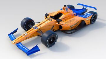 Así es el nuevo McLaren de Fernando Alonso para la Indy 500