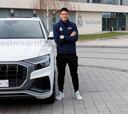 James y sus compañeros del Madrid estrenan carros