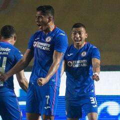 Cruz Azul arrolla a Tigres en la ida de cuartos de final del Guardianes 2020