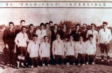 19 de abril de 1925: Se funda el Club Social y Deportivo Colo-Colo. Suma 31 títulos nacionales y una Copa Libertadores ganada en 1991.