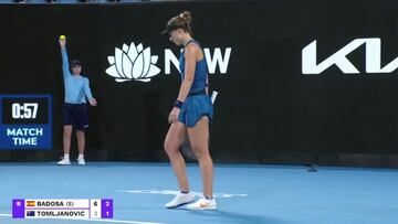 El gesto de Badosa que engrandece aún más su figura