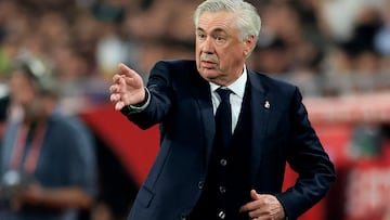 Carlo Ancelotti, durante la final.