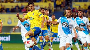 Resumen y goles del Las Palmas-Deportivo de la Copa del Rey