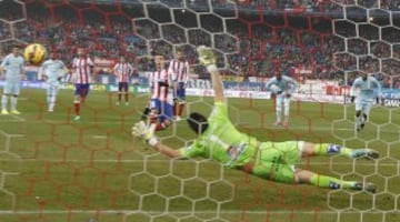 Gol 1-0 de penalti MANDZUKIC