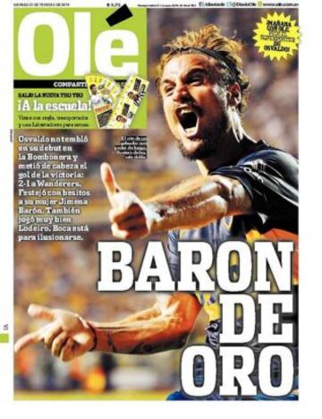 Portadas de la prensa deportiva