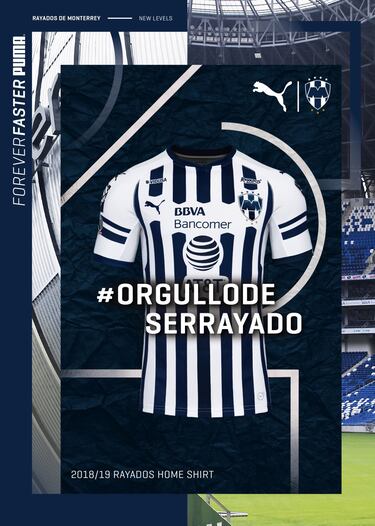 Rayados presentó sus armaduras del Apertura 2018