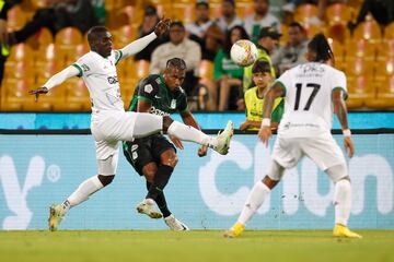 Mejores momentos del partido entre Atlético Nacional y Deportivo Cali en el estadio Atanasio Girardot de Medellín.