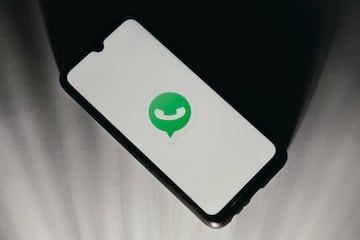 In this photo illustration a WhatsApp logo is displayed on a smartphone screen in Athens, Greece on January 9, 2023. (Photo by Nikolas Kokovlis/NurPhoto via Getty Images)