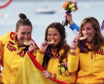 Logrando sus conquistas más prestigiosas con Echegoyen, la también gallega (29 años), era parte del oro de Londres 2012 en Elliot 6m, el Europeo 2011 y la Match Race mundialista de 2013. En 2012 fue galardonada con el premio de deportista español revelación tras sus gestas a una edad tan temprana.