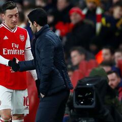 Recadito de Özil a Arteta