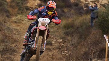 Marc Márquez en el Enduro del Segre.