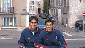 <b>LÍDERES</b>. Marc y Cesc serán hoy titulares y son dos de los baluartes de la selección española.