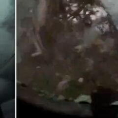 Terrifying moment: man trapped in car as Florida tornado sweeps through
