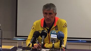 Setién: "Pido disculpas a todos los que se hayan sentido molestos"