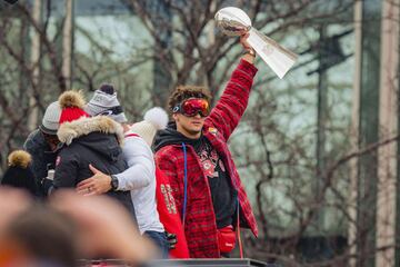 El desfile de campeón de Kansas City Chiefs en imágenes