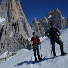 Dos alpinistas desaparecidos en la Patagonia