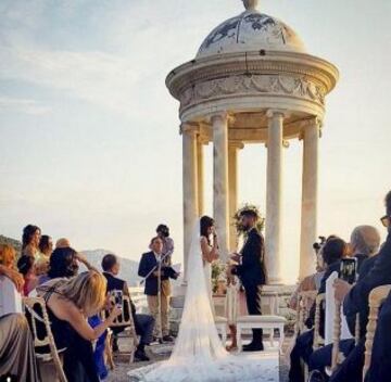 Boda de Miguel Ángel Moyá con Patrizia Ruiz.