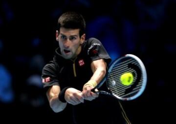 Novak Djokovic tuvo algunos problemas para superar a Nishikori.