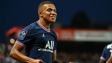 Kylian Mbapp&eacute;, en un partido reciente de la Ligue 1 con el PSG.