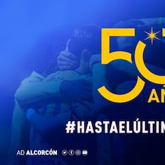 La AD Alcorcón cumple 50 años