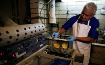 La Casa de la Moneda de Brasil se ha encargado de fabricar las preseas que lucirán los medallistas olímpicos.