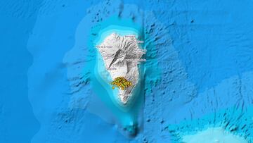 2.900 temblores y un volc¨¢n mantienen en alerta amarilla a La Palma