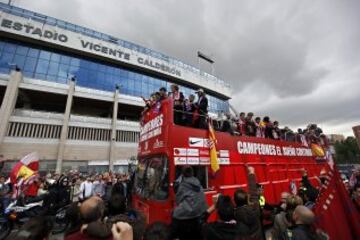 50th anniversary of inauguration of the Vicente Calderón stadium