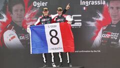 Ogier e Ingrassia celebran su t&iacute;tulo en Monza.