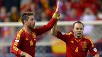 Iniesta también ficharía a Sergio Ramos para el Barcelona