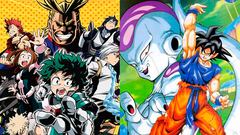 El creador de 'My Hero Academia' homenajea a Toriyama recurriendo a Goku y Freezer