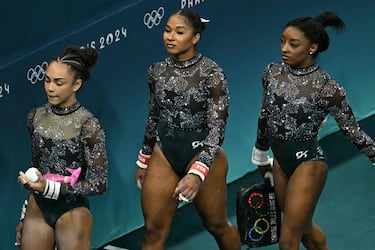 El maillot de Simone Biles en los Juegos Olmpicos: valorado en 3.000 dlares y con cristales de Swarovski