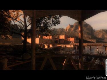 Alan Wake fotografiado en acción