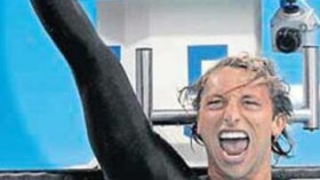 <b>EL MÁS GRANDE. </b>Ian Thorpe ganó 16 oros entre JJ OO y Mundiales.