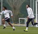Mourinho hace entrenarse en el día libre a Higuaín y Marcelo