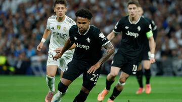 McKennie cumple, pero no evita la derrota ante el Madrid