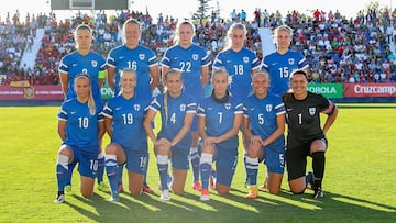 Selección femenina de Finlandia.
