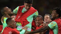 Palmeiras arrasa a Deportivo Pereira con Endrick en la grada