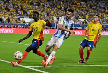 La Selección Colombia cayó 1-0 ante Argentina en el Hard Rock Stadium en partido válido por la final de la Copa América 2024.
