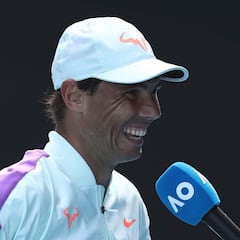Nadal: "Me he encontrado mejor, más rápido, más resistente"