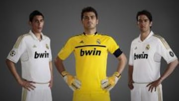 El Madrid presentó su nueva camiseta de 'oro'