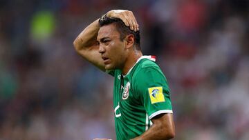 Marco Fabián no jugaría ante Portugal por una lesión