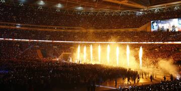 Wembley durante el Joshua vs Klitschko.