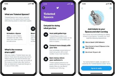 Twitter permitirá hacer eventos pagados con su nueva función