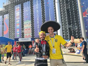 México vs. Suecia: El ambiente y color previo al partido